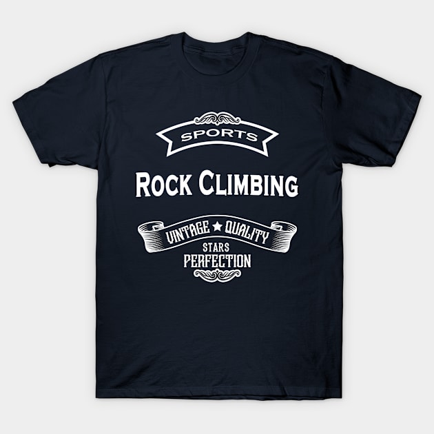 The Climbing T-Shirt by Rizaldiuk